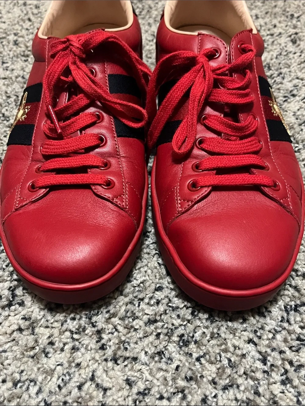 Gucci Ace Embroidered 'Red Bee' Sneaker